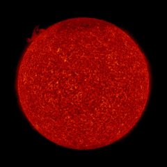 Image of Sun's transition region