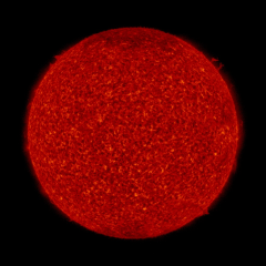 Image of Sun's transition region