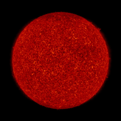 Image of Sun's transition region