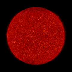 Image of Sun's transition region