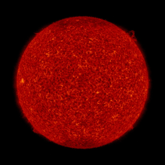 Image of Sun's transition region