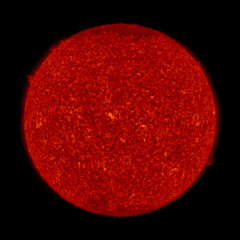 Image of Sun's transition region