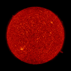 Image of Sun's transition region