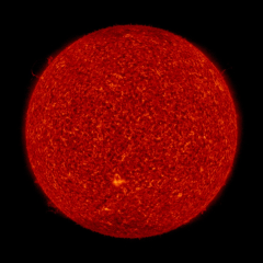 Image of Sun's transition region