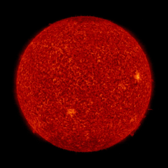 Image of Sun's transition region