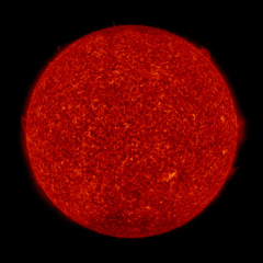 Image of Sun's transition region