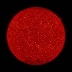 Image of Sun's transition region