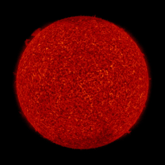 Image of Sun's transition region