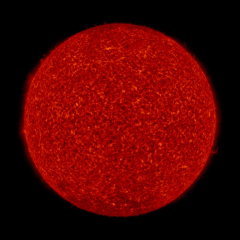 Image of Sun's transition region