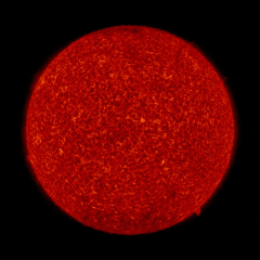 Image of Sun's transition region