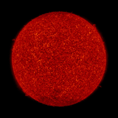 Image of Sun's transition region