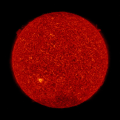 Image of Sun's transition region