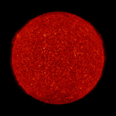 Image of Sun's transition region