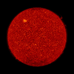 Image of Sun's transition region