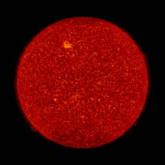 Image of Sun's transition region