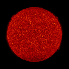 Image of Sun's transition region