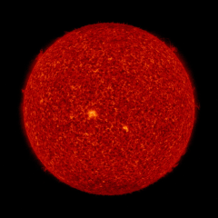 Image of Sun's transition region