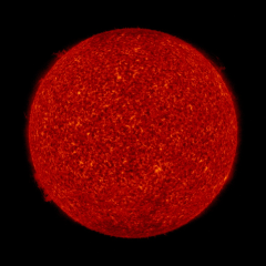 Image of Sun's transition region