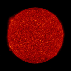 Image of Sun's transition region