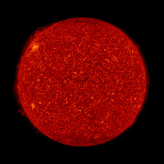 Image of Sun's transition region