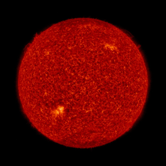 Image of Sun's transition region