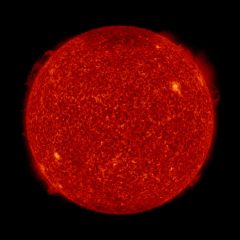 Image of Sun's transition region