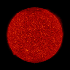 Image of Sun's transition region