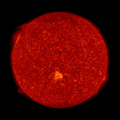 Image of Sun's transition region