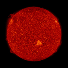 Image of Sun's transition region