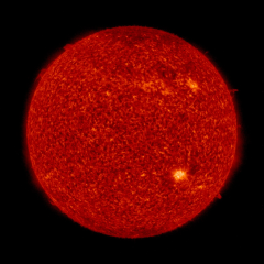 Image of Sun's transition region