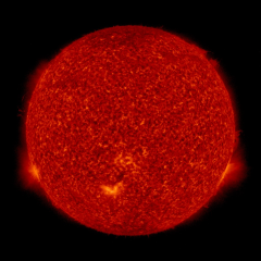 Image of Sun's transition region