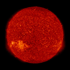 Image of Sun's transition region