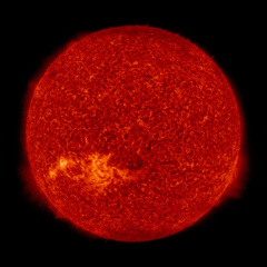 Image of Sun's transition region