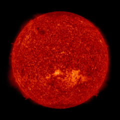 Image of Sun's transition region