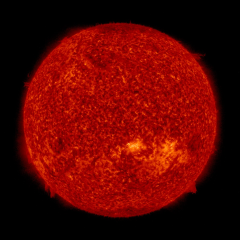 Image of Sun's transition region