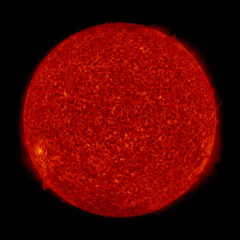 Image of Sun's transition region