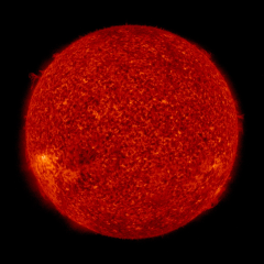 Image of Sun's transition region