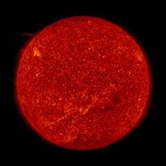 Image of Sun's transition region