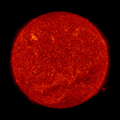 Image of Sun's transition region