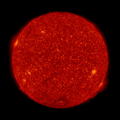 Image of Sun's transition region