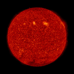 Image of Sun's transition region