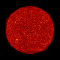 Image of Sun's transition region