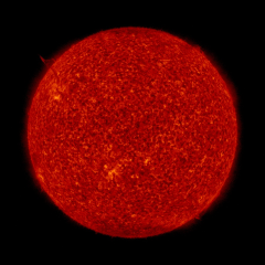 Image of Sun's transition region