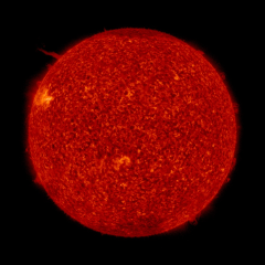 Image of Sun's transition region