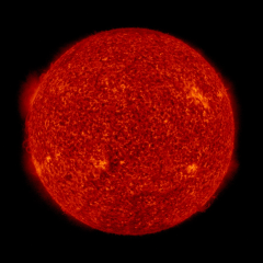 Image of Sun's transition region