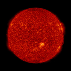 Image of Sun's transition region