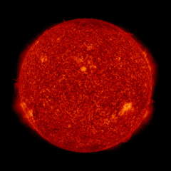 Image of Sun's transition region