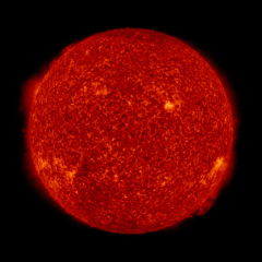 Image of Sun's transition region