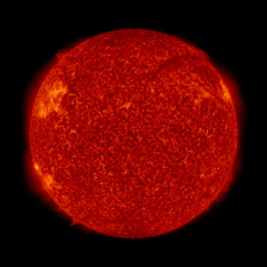 Image of Sun's transition region