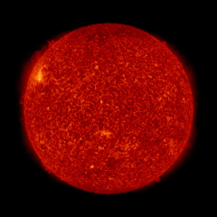 Image of Sun's transition region